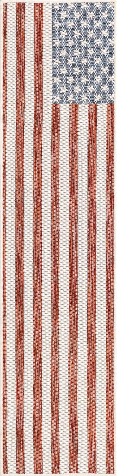 2' x 8'  Washable Jill Zarin Indoor / Outdoor Runner Rug