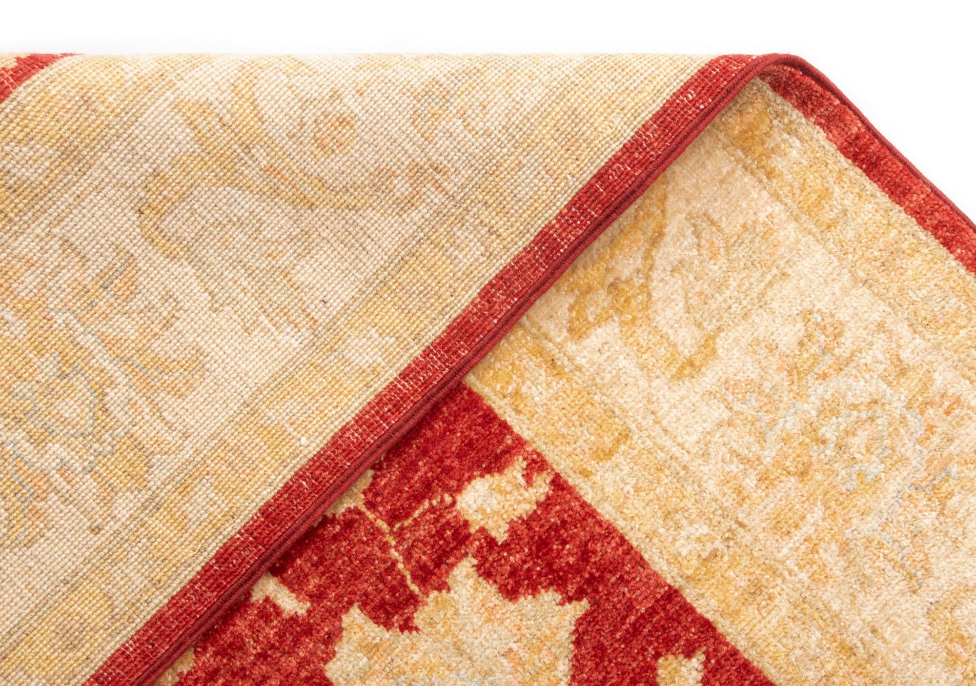 4' 11 x 11' Kaizar Wool Runner Rug