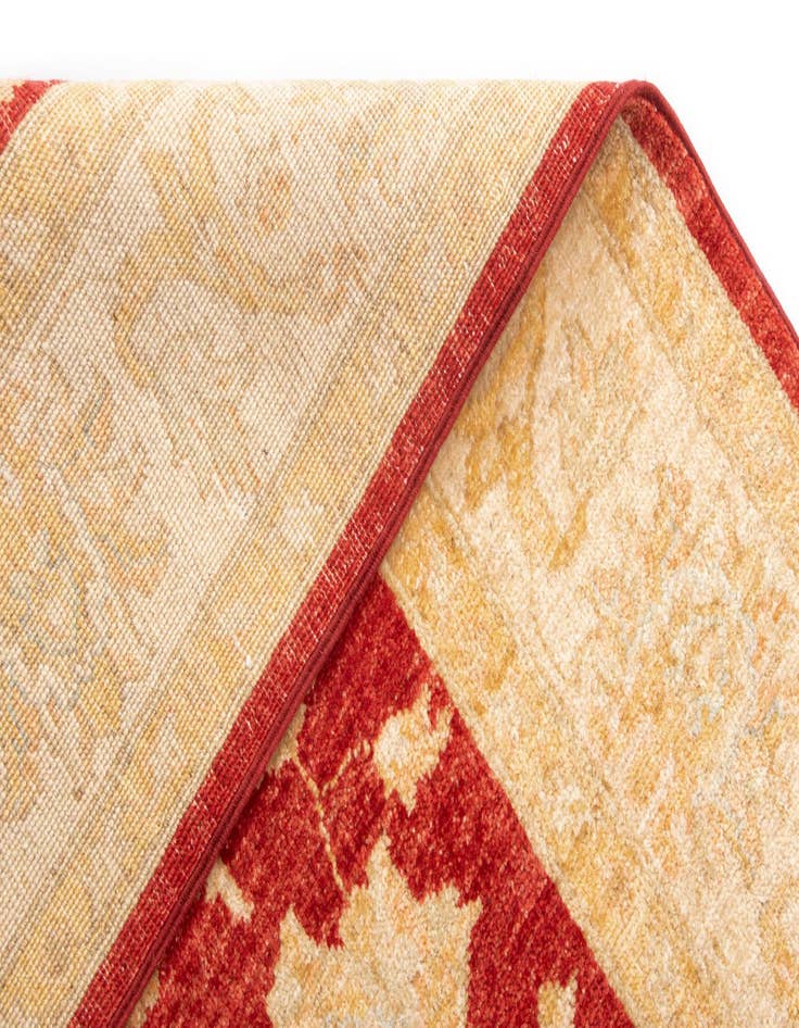 Detail image of 4' 11 x 11' Kaizar Wool Runner Rug