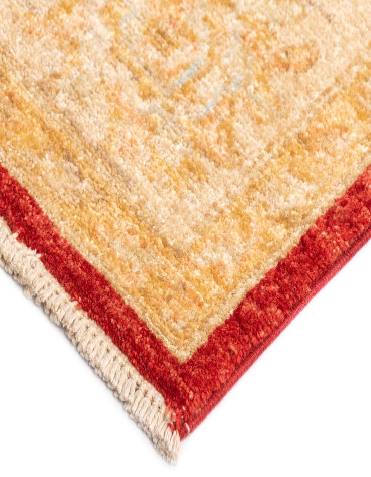 Detail image of 4' 11 x 11' Kaizar Wool Runner Rug