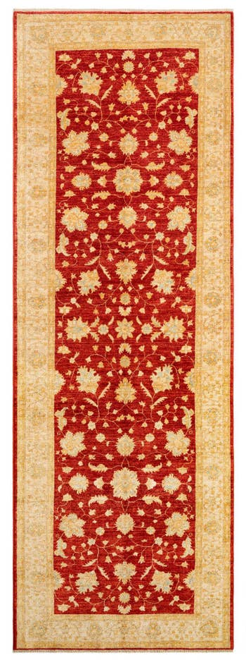 Detail image of 4' x 11' 7 Kaizar Wool Runner Rug