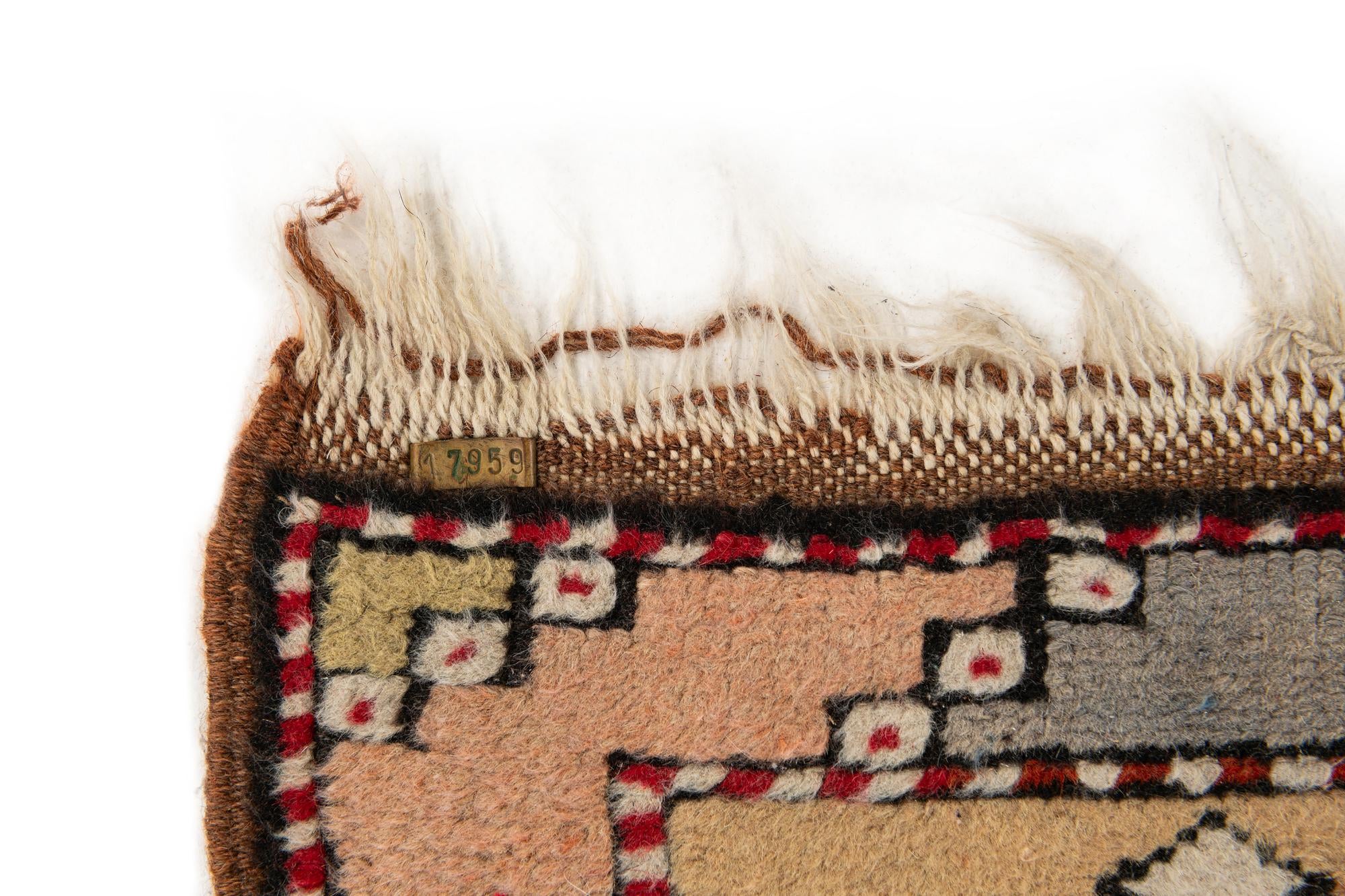 2' 5 x 9' 7 Hand Knotted Kars Wool Runner Rug