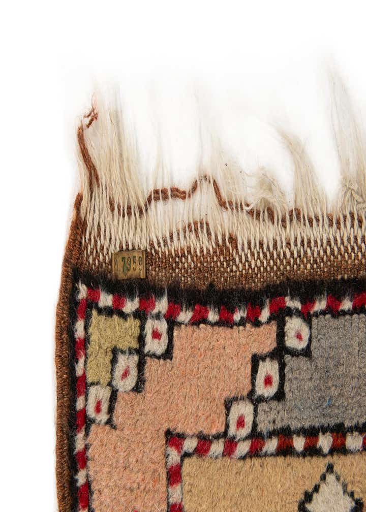 2' 5 x 9' 7 Hand Knotted Kars Wool Runner Rug