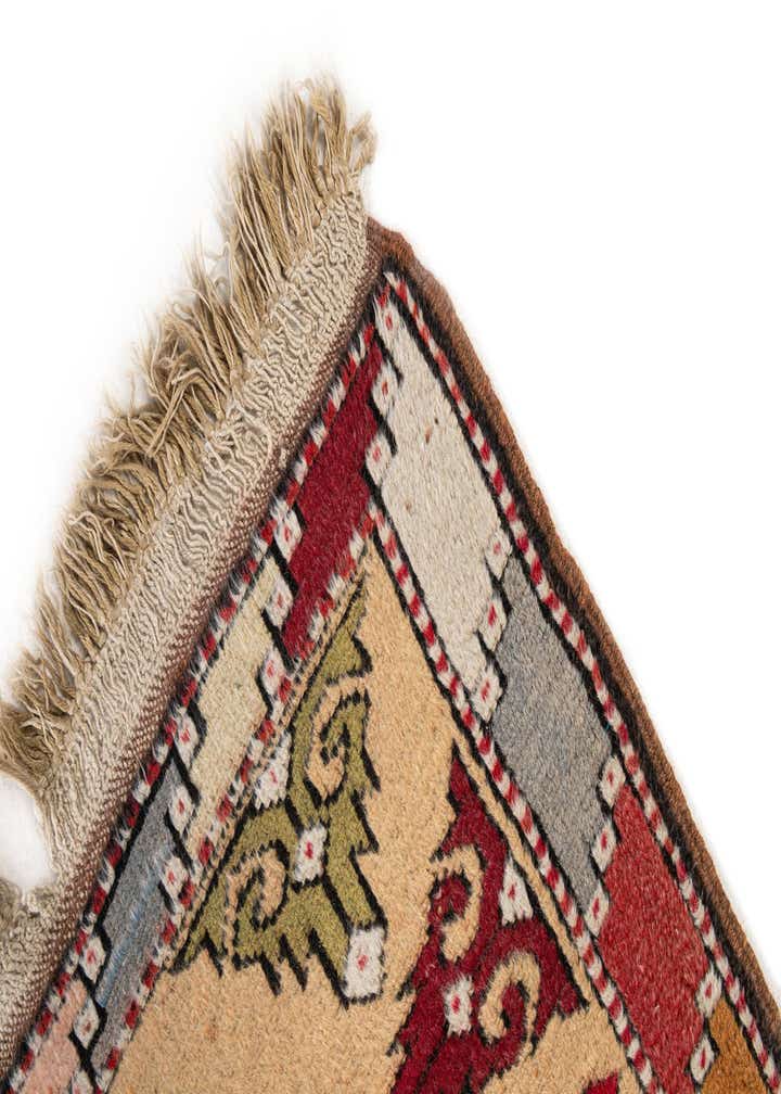 2' 5 x 9' 7 Hand Knotted Kars Wool Runner Rug