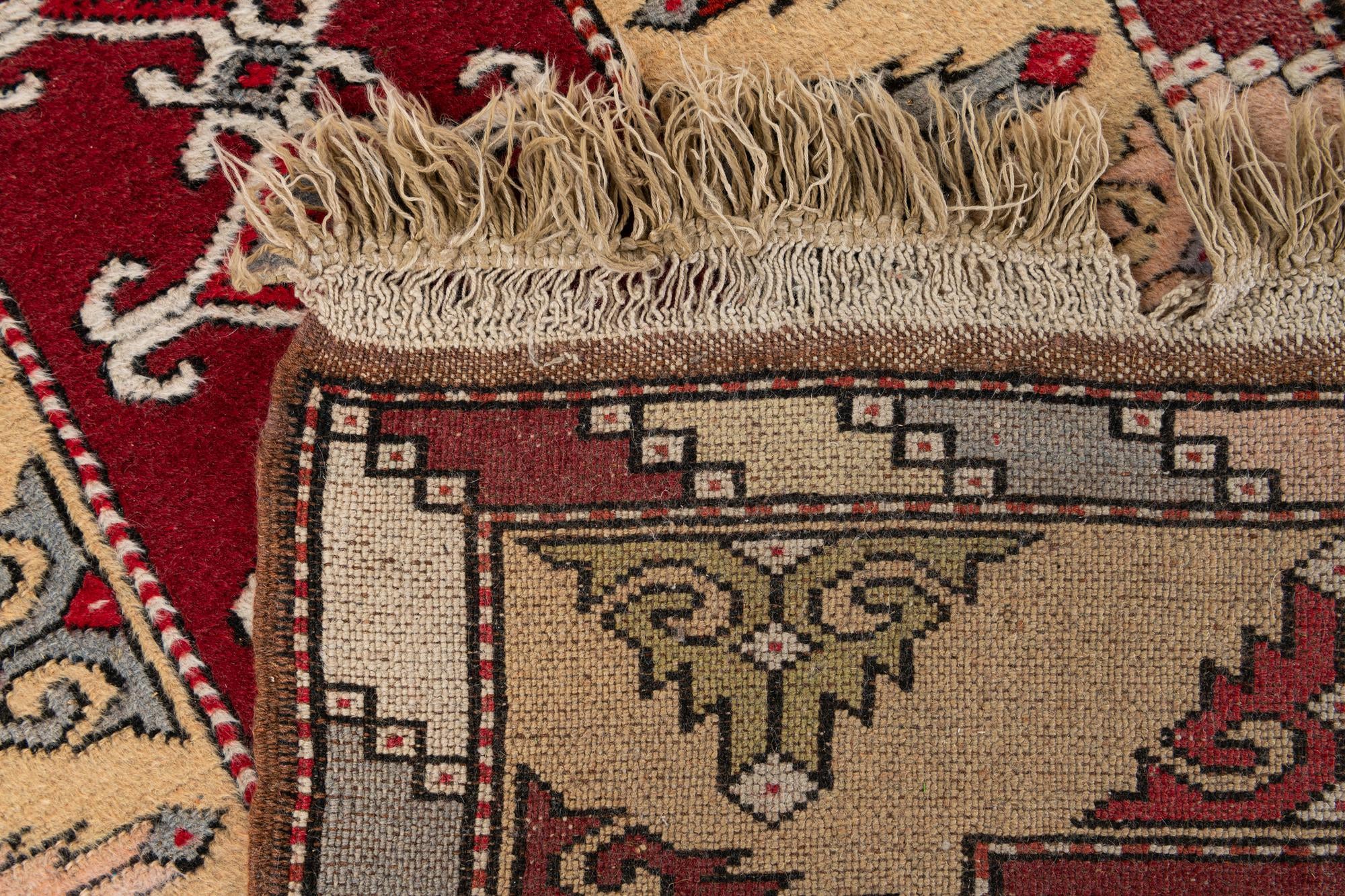 2' 5 x 9' 7 Hand Knotted Kars Wool Runner Rug