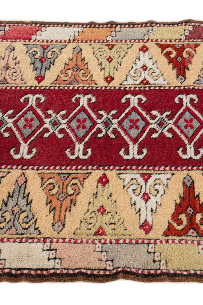 2' 5 x 9' 7 Hand Knotted Kars Wool Runner Rug
