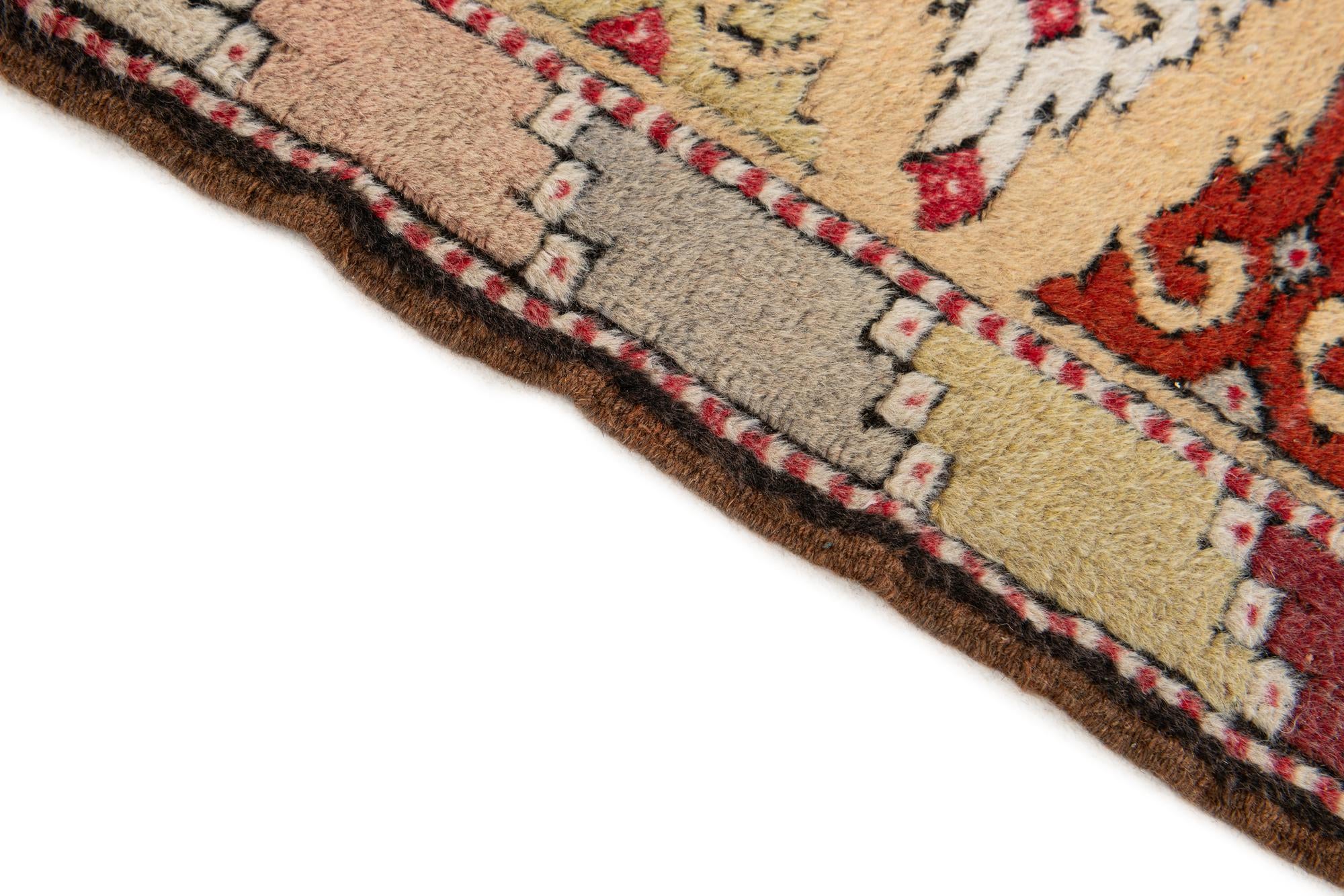 2' 5 x 9' 7 Hand Knotted Kars Wool Runner Rug