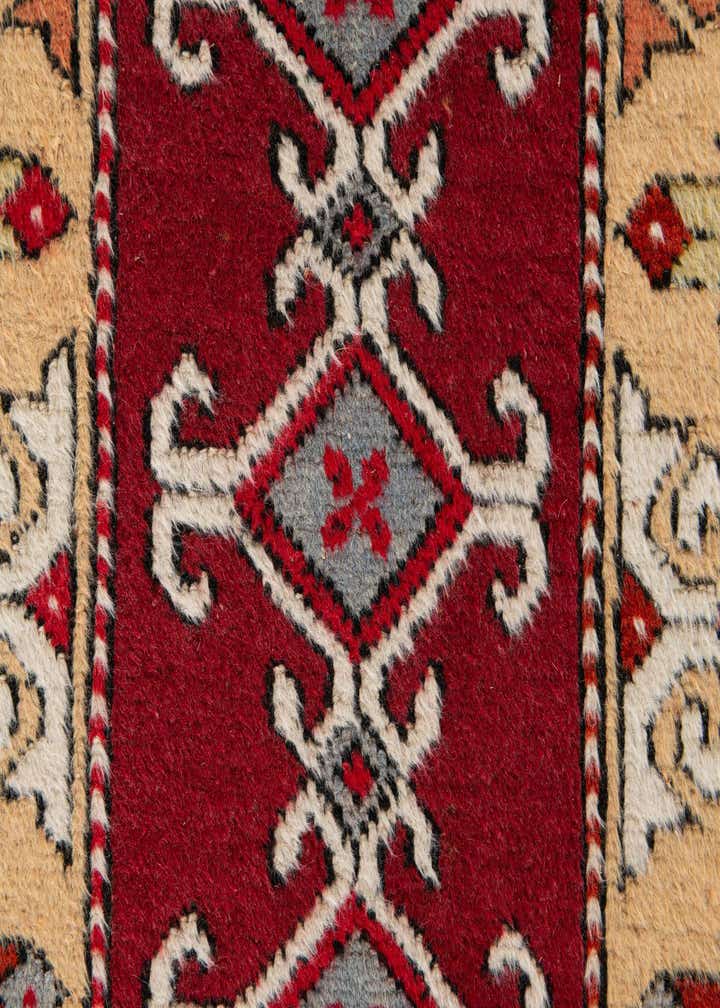 2' 5 x 9' 7 Hand Knotted Kars Wool Runner Rug