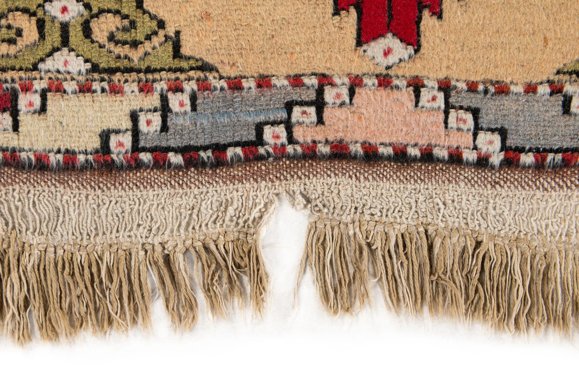 2' 5 x 9' 7 Hand Knotted Kars Wool Runner Rug