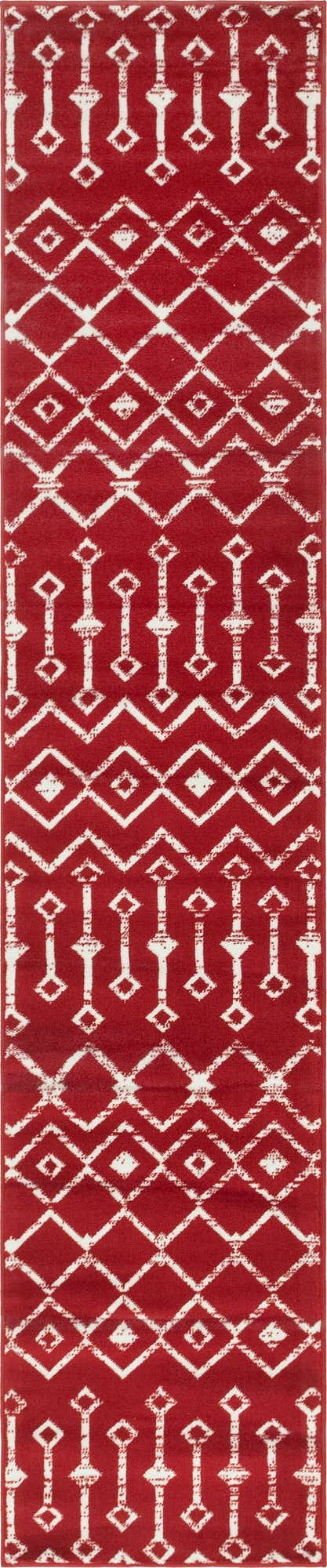 2' x 9' 10 Kasbah Trellis Runner Rug