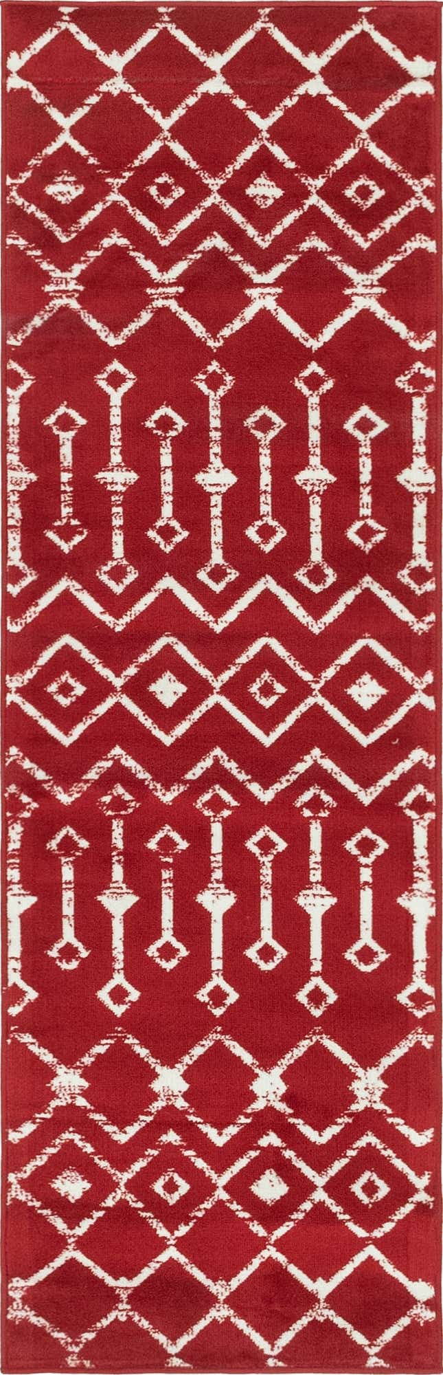 2' x 6' 7 Kasbah Trellis Runner Rug