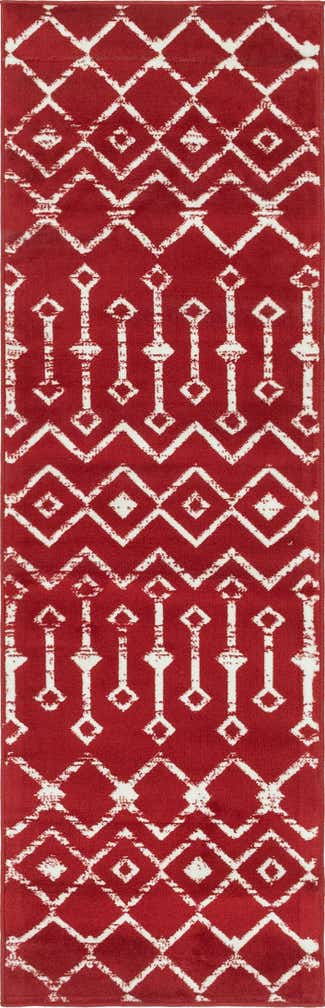 2' x 6' 7 Kasbah Trellis Runner Rug