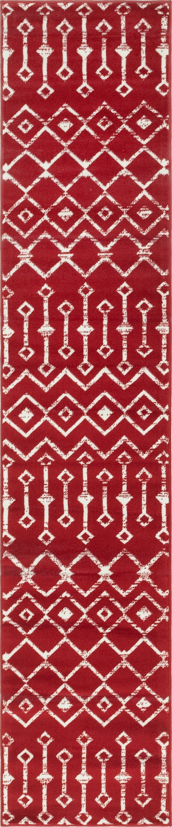 2' x 9' 10 Kasbah Trellis Runner Rug