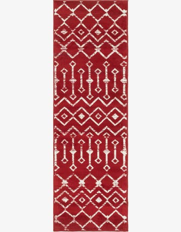 2' x 6' 7 Kasbah Trellis Runner Rug