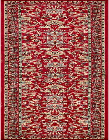 Detail image of 3' x 16' 5 Kashan Design Runner Rug
