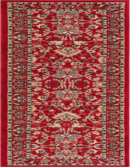 Detail image of 2' 7 x 10' Kashan Design Runner Rug