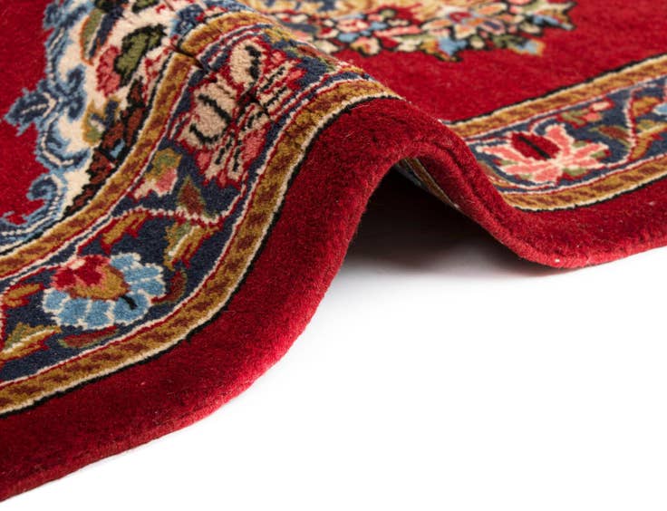 Detail image of 2' 6 x 12' 2 Kashan Wool Runner Rug