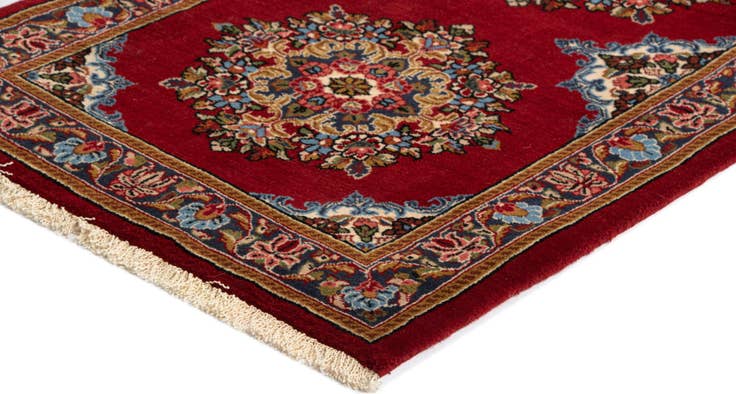 Detail image of 2' 6 x 12' 2 Kashan Wool Runner Rug