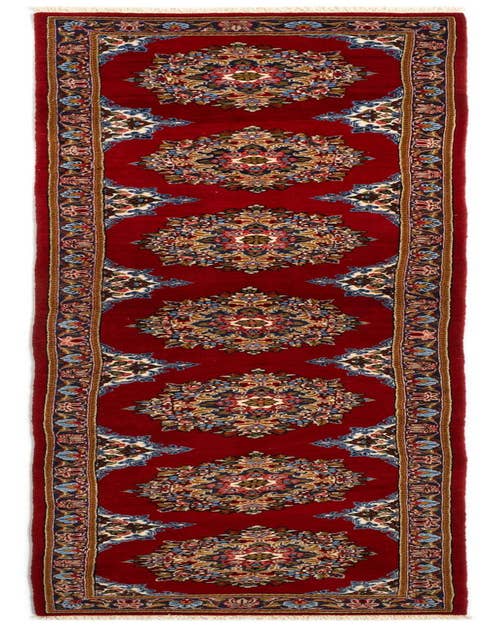 Detail image of 2' 6 x 12' 2 Kashan Wool Runner Rug