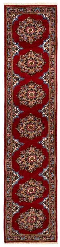 Detail image of 2' 6 x 12' 2 Kashan Wool Runner Rug