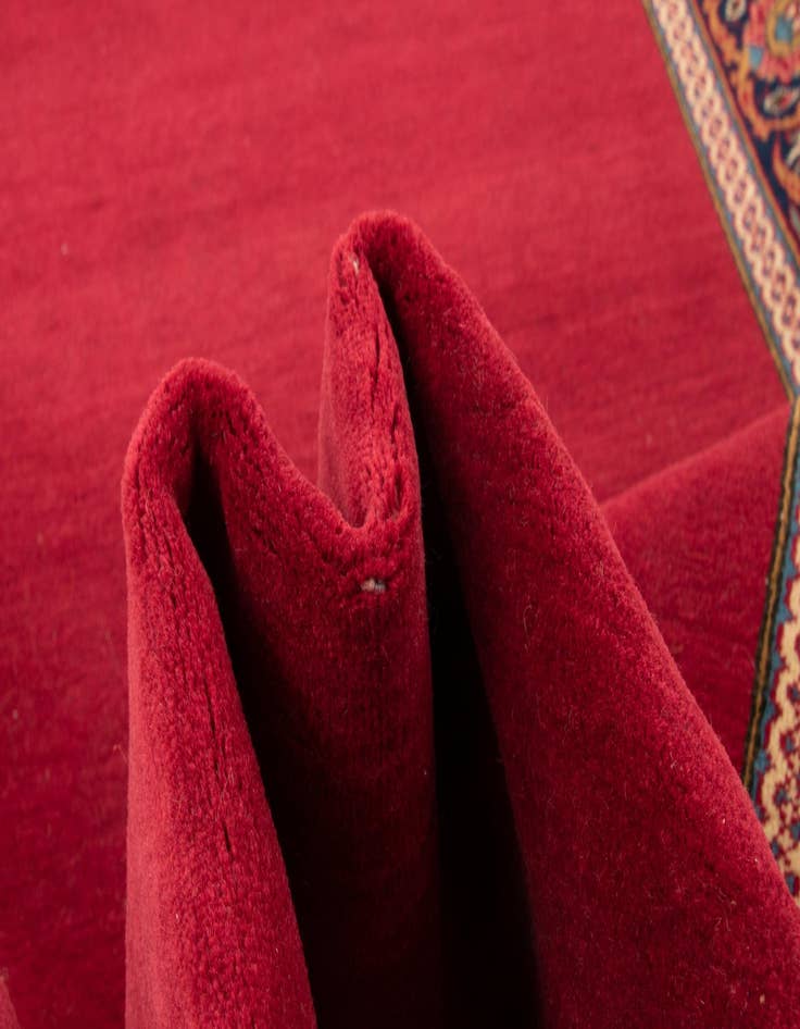 Detail image of 3' 6 x 30' 2  Hand Knotted Kashan Persian Runner Rug