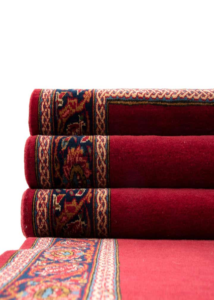 3' 6 x 30' 2 Hand Knotted Kashan Persian Runner Rug