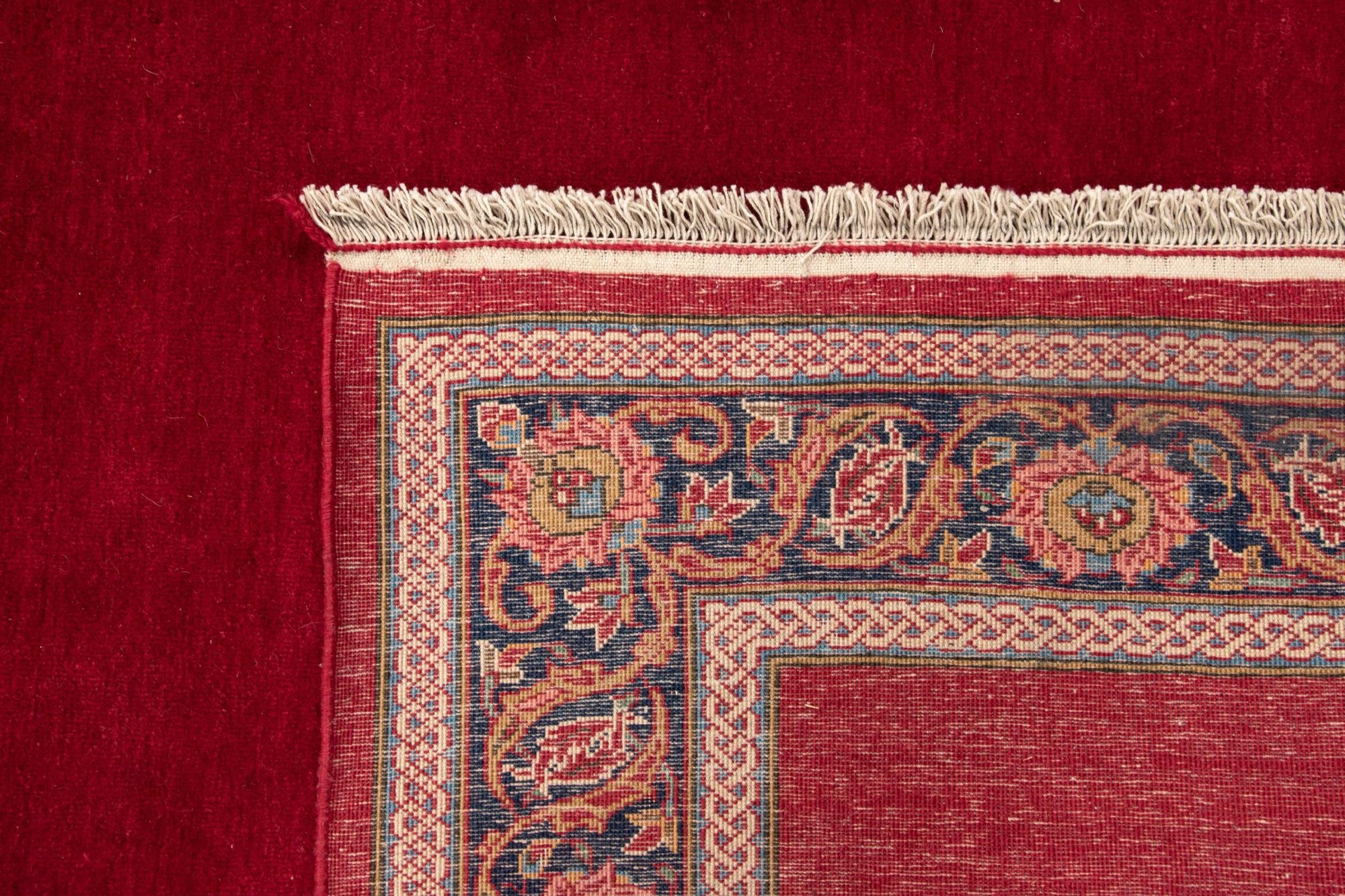 3' 6 x 30' 2 Hand Knotted Kashan Persian Runner Rug