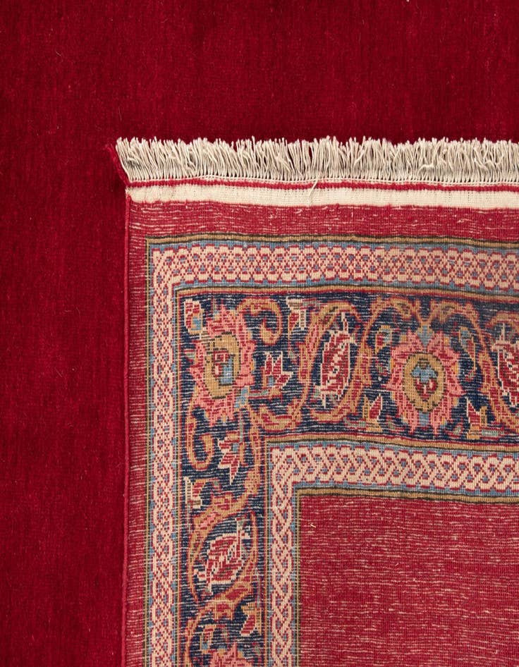 Detail image of 3' 6 x 30' 2  Hand Knotted Kashan Persian Runner Rug