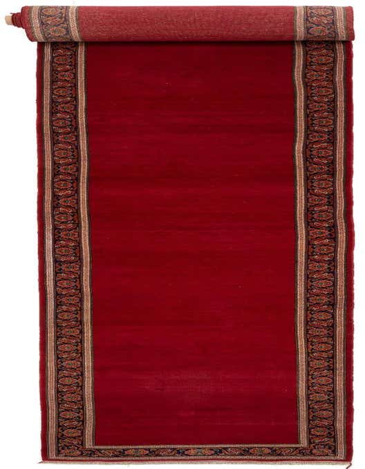 3' 6 x 30' 2 Hand Knotted Kashan Persian Runner Rug