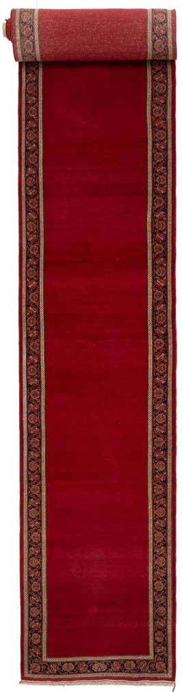 3' 6 x 30' 2 Hand Knotted Kashan Persian Runner Rug