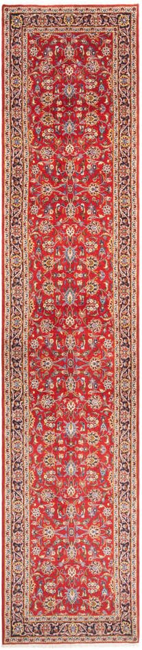 Detail image of 3' 3 x 16' 1 Kashan Runner Rug