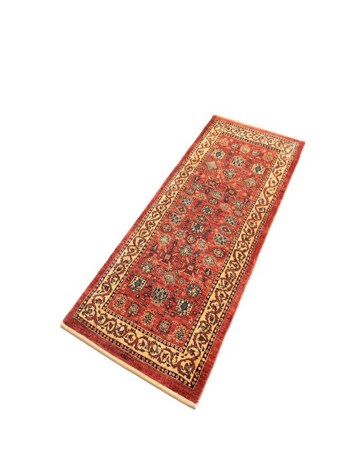 Detail image of 2' 6 x 6' 2 Kashkuli Wool Runner Rug