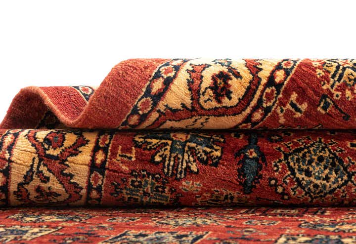 2' 6 x 6' 2 Kashkuli Wool Runner Rug