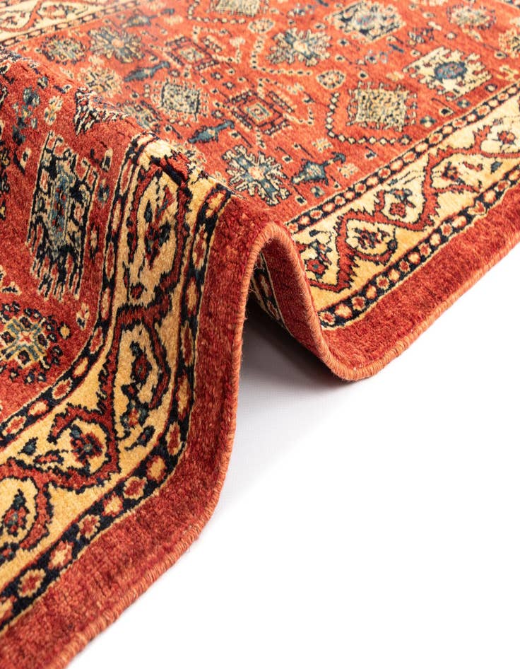 Detail image of 2' 6 x 6' 2 Kashkuli Wool Runner Rug