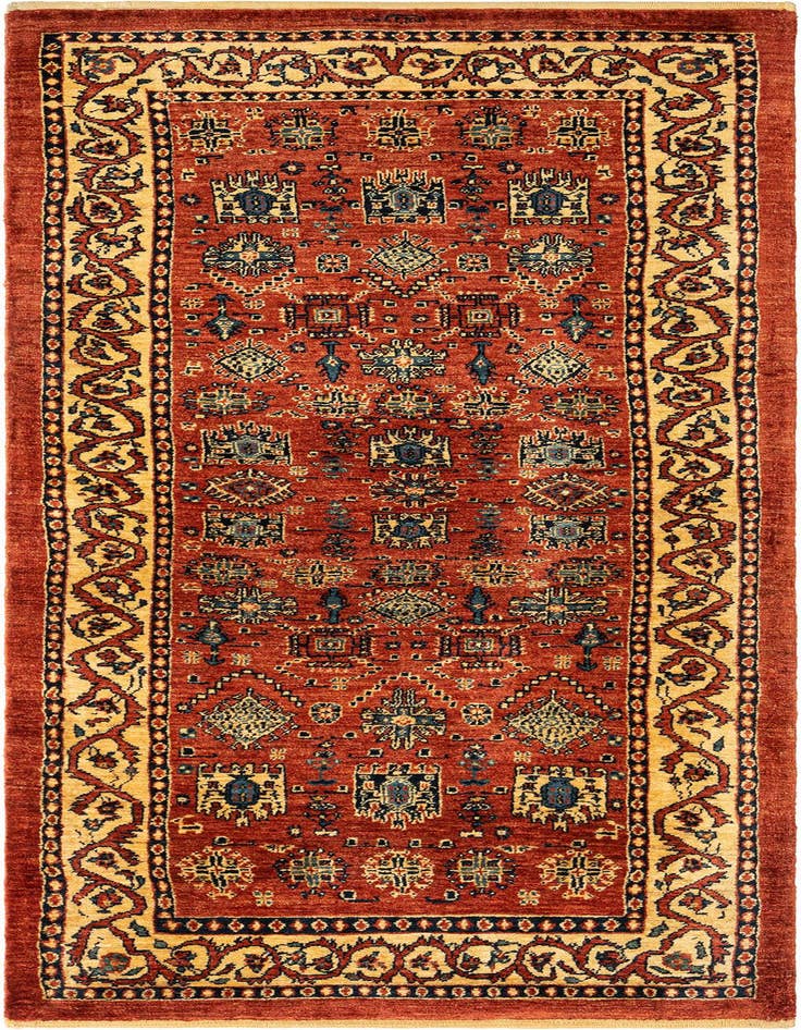 Detail image of 2' 6 x 6' 2 Kashkuli Wool Runner Rug
