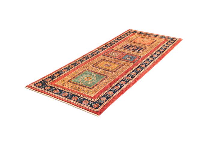 2' 11 x 7' 3 Kashkuli Wool Runner Rug