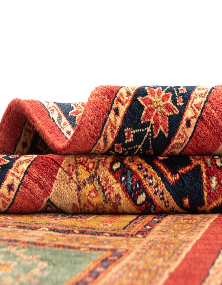 Detail image of 2' 11 x 7' 3 Kashkuli Wool Runner Rug