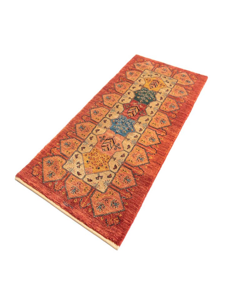 Detail image of 3' x 6' 7 Kashkuli Wool Runner Rug