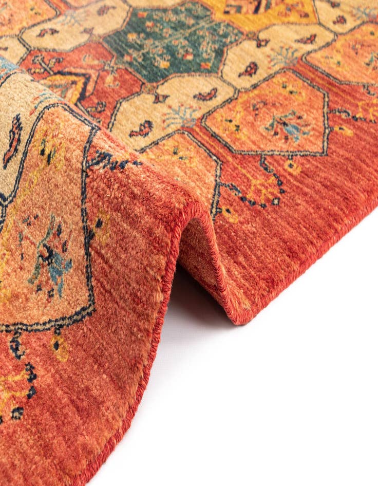 Detail image of 3' x 6' 7 Kashkuli Wool Runner Rug