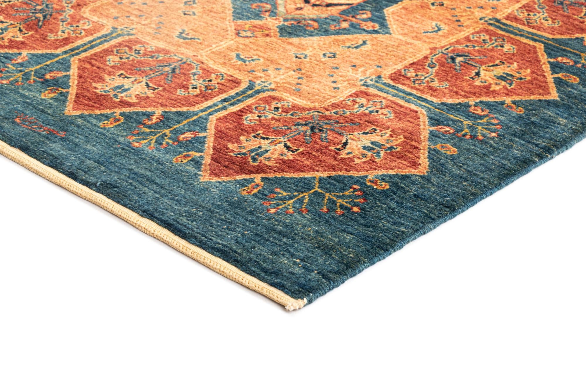 3' 1 x 6' 11 Kashkuli Wool Runner Rug