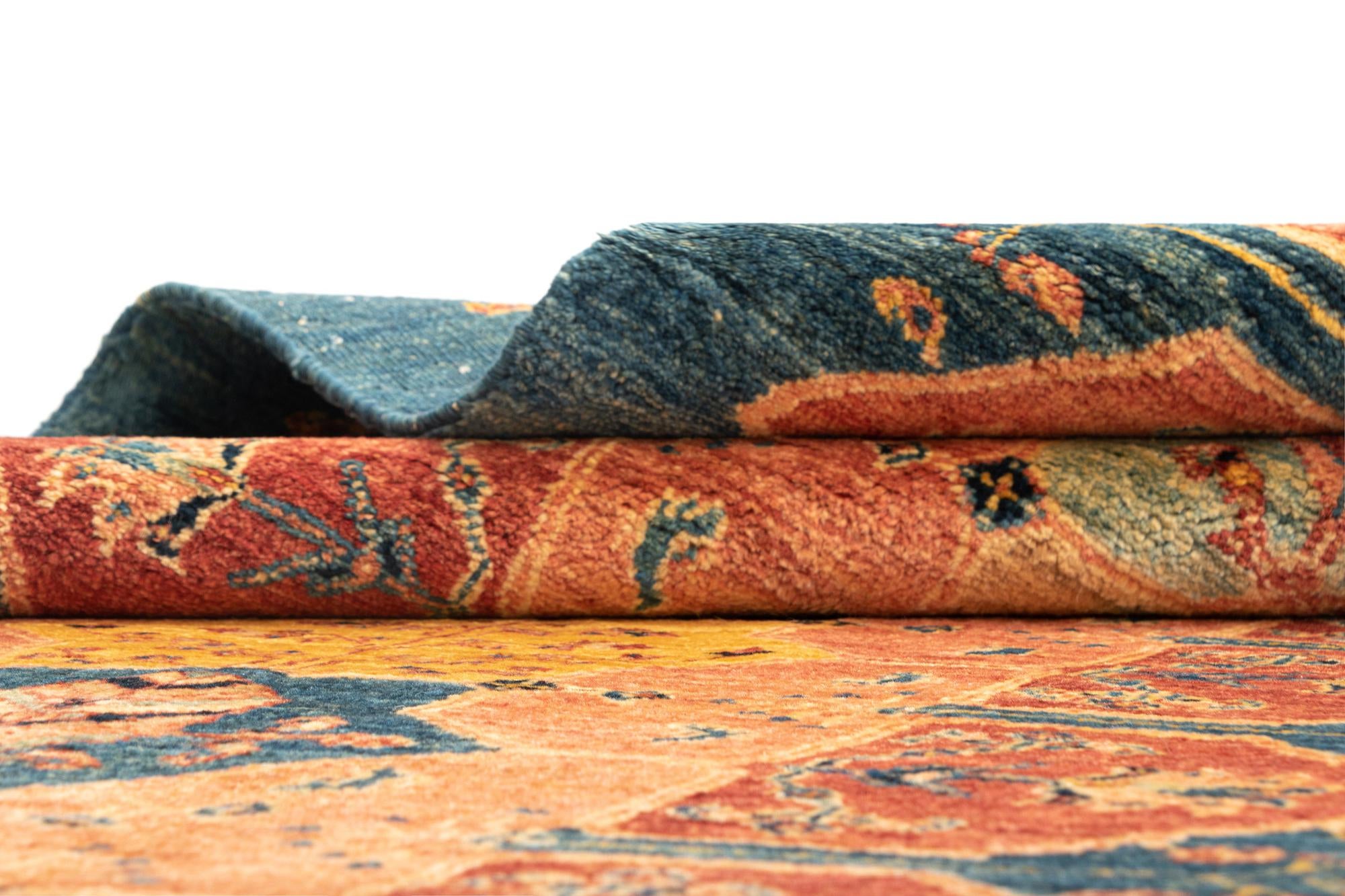3' 1 x 6' 11 Kashkuli Wool Runner Rug