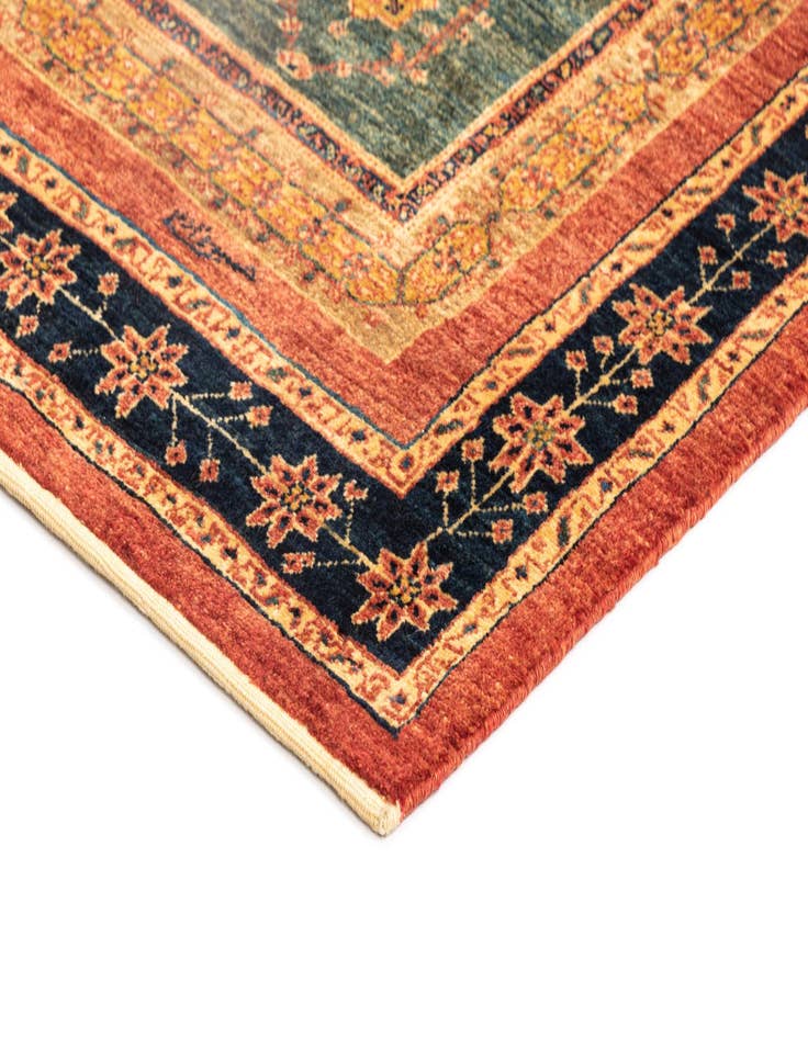 Detail image of 2' 10 x 6' 7 Kashkuli Wool Runner Rug