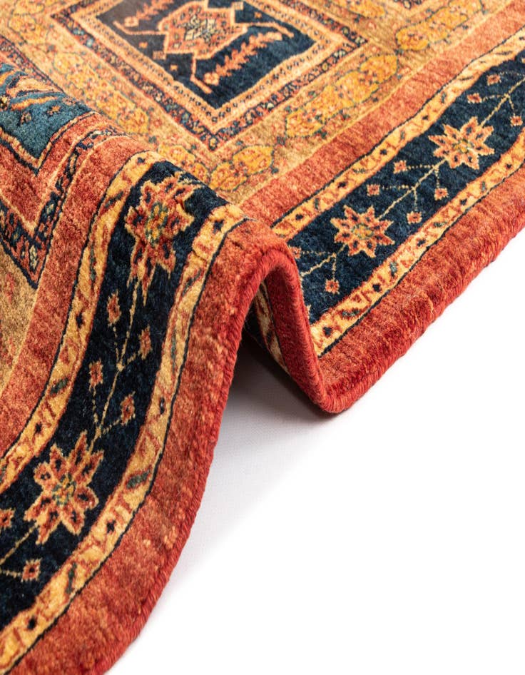 Detail image of 2' 10 x 6' 7 Kashkuli Wool Runner Rug