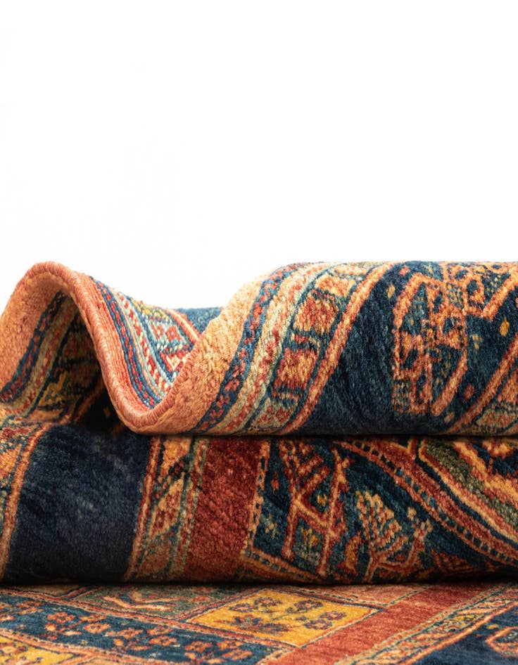 Detail image of 2' 9 x 6' 10 Kashkuli Wool Runner Rug