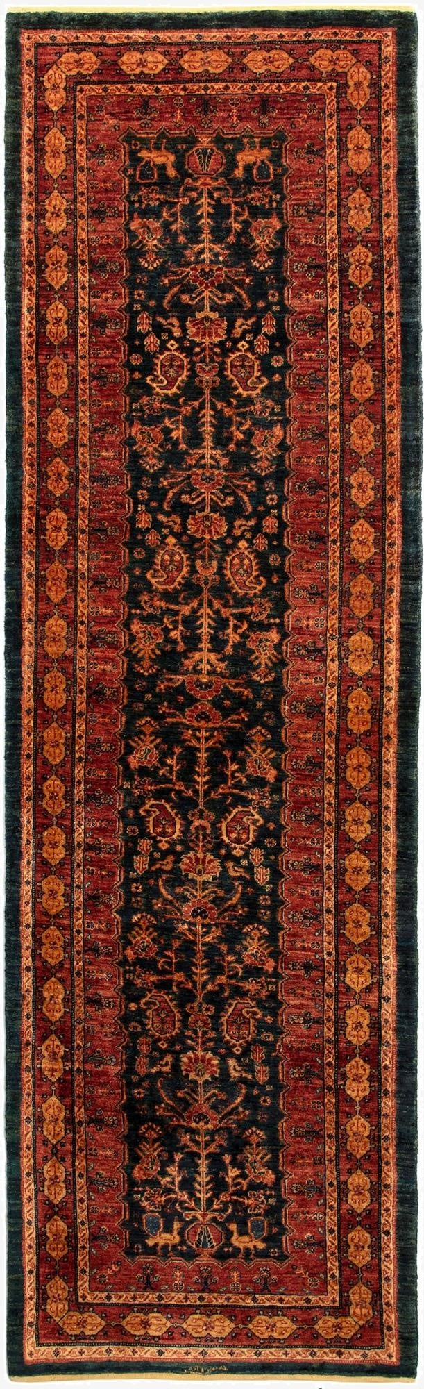2' 9 x 9' 3 Kashkuli Runner Rug
