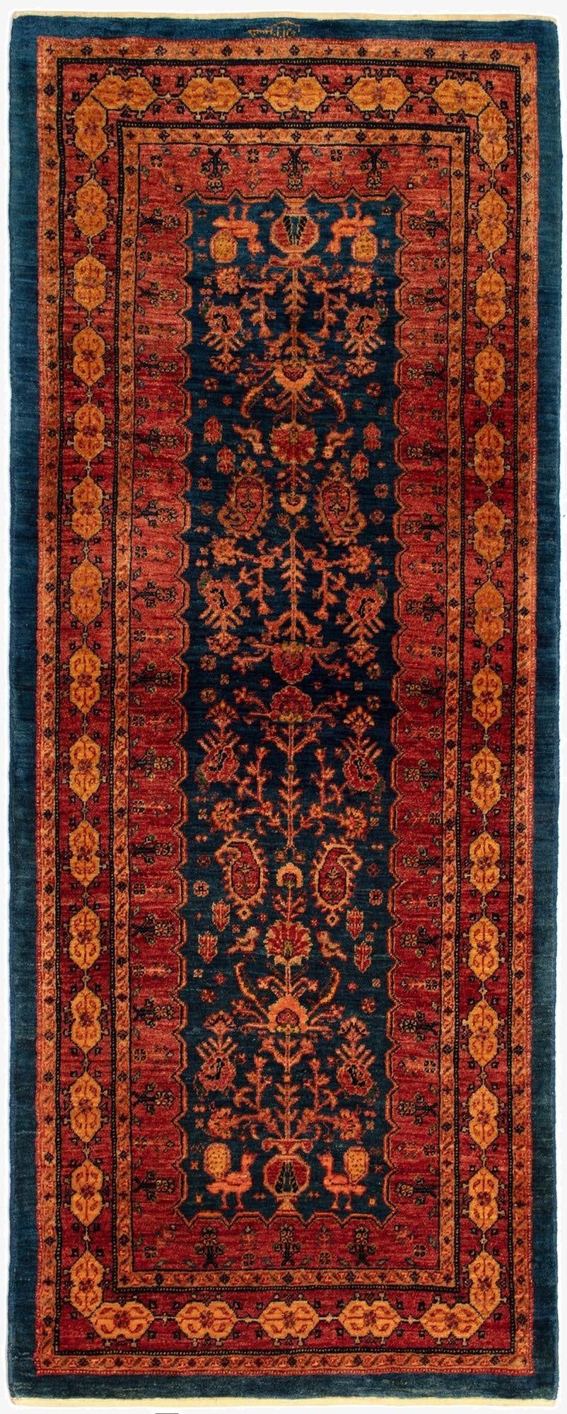 2' 8 x 6' 10 Kashkuli Runner Rug