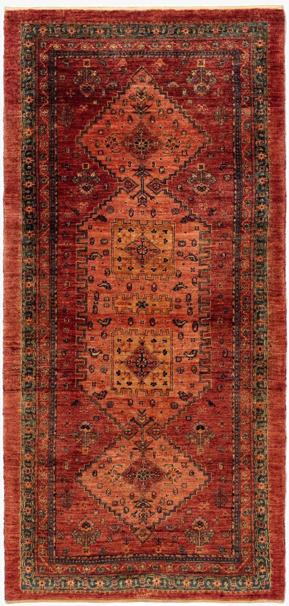 2' 11 x 6' 1 Kashkuli Runner Rug