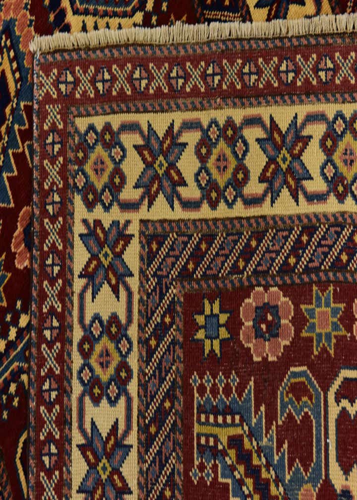 2' 9 x 9' 9 Hand Knotted Kazak Runner Rug