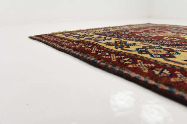 2' 9 x 9' 9 Hand Knotted Kazak Runner Rug