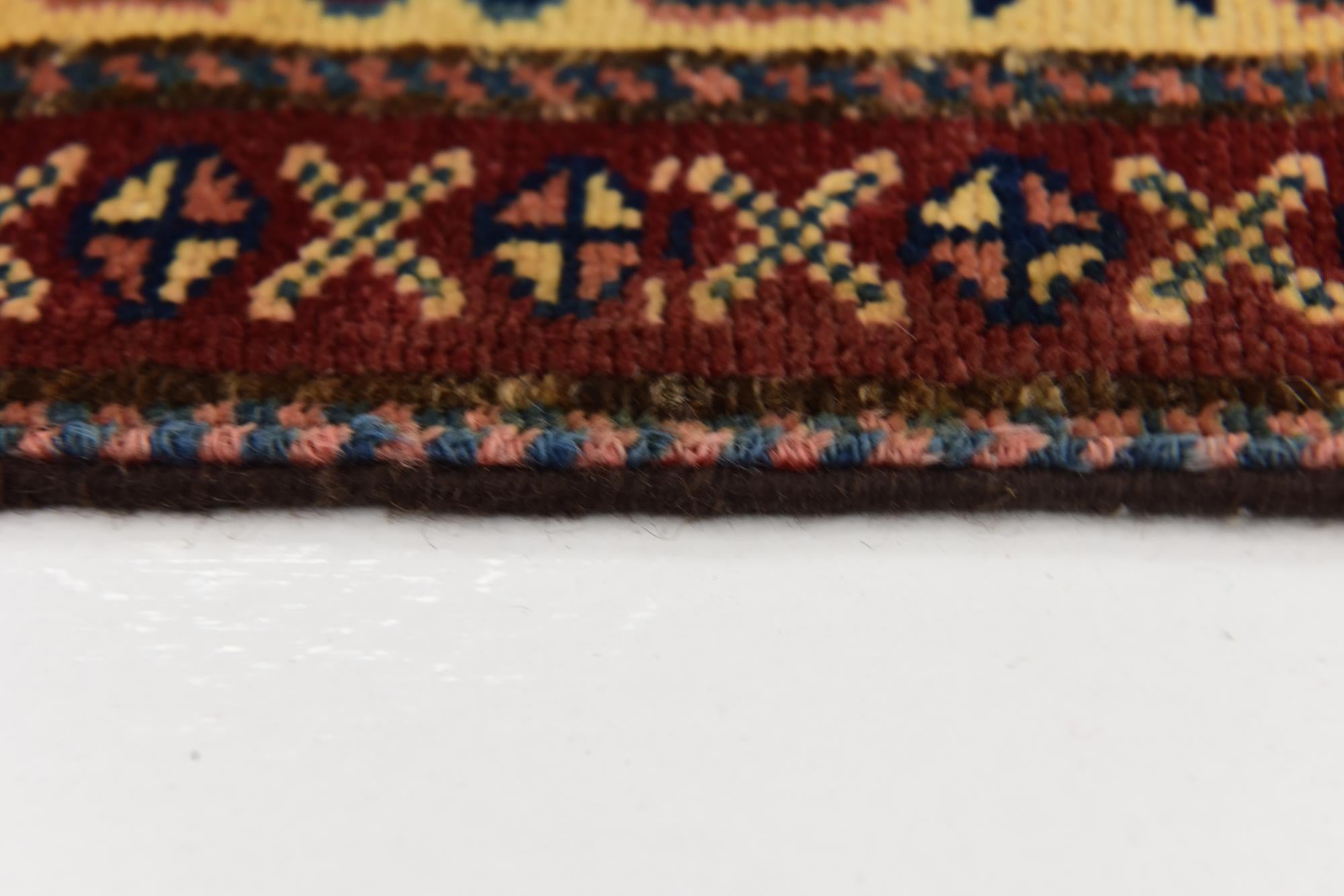 2' 9 x 9' 9 Hand Knotted Kazak Runner Rug